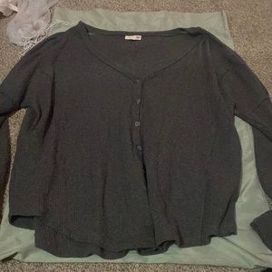 Loose fitting breathable sweater